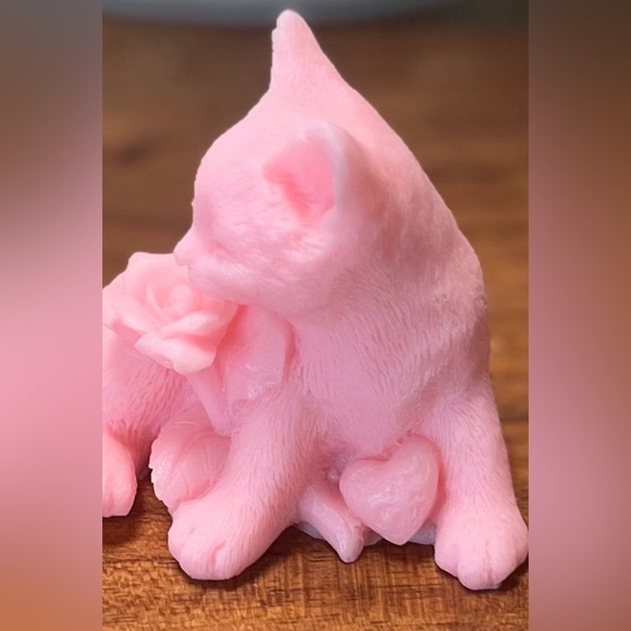 Cat Kitten Kitty Soap - Fragrant Decorative Soap  Handmade Handcrafted - Picture 9 of 14